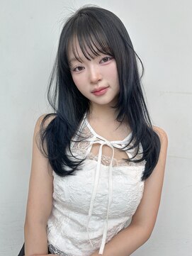 ロンドアンメゾン 原宿(Lond un Maison.) 【安岡 大介】韓国レイヤー美髪ロングヘアざくざくワンカール