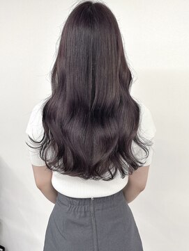 ノウハウ キョウト(KNOWHOW kyoto) 韓国ヘア/暗髪ロング/ラベンダーカラー