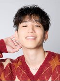 韓国/レイヤーカット/縮毛矯正/men's/新宿三丁目駅