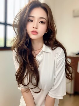 ディアナ(Diana) 2wayバング韓国ウェーブヘア レイヤーカット 小顔カット