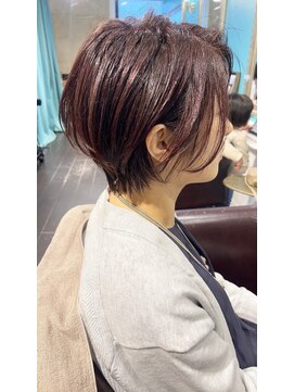 ボニークチュール(BONNY COUTURE) 40代大人のショートボブ レイヤーショート 神戸ショートボブ