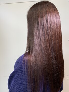 ルッソ チアロ(Lusso chiaro) ピンクブラウン/艶感/髪質改善/30代40代50代