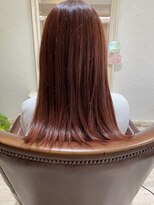 ヘアーアンドメイク リン(Hair&Make Rin)&nbsp;20代30代40代50代大人かわいいワンブリーチ艶髪ピンクカラー☆