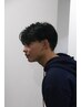 メンズカット＋ニュアンスパーマ　11000円→10500円