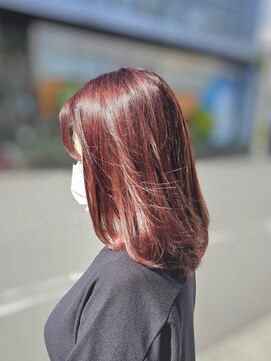 ヘアーズ 本店(HAIRZ) 《HAIRZ》平田☆大人可愛いピンクカラー