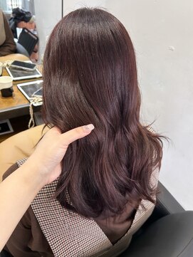 シエルバイアフロート(ciel by afloat) 〇ブリーチなし 透明感カラー チョコレートブラウン 韓国ヘア