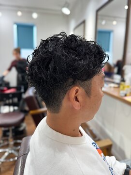 モアナ 逗子(MOANA) メンズショートパーマスタイル