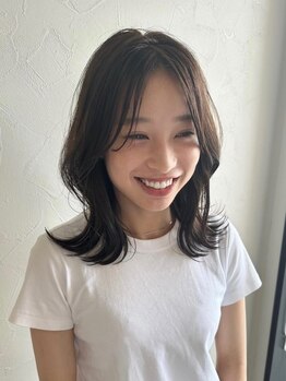 ハウリーヘアアンドスパ(HAURY hair&spa)の写真/髪質改善と小顔レイヤーカットで叶う可愛いを実現!一人ひとりに合わせる〈小顔術〉を体感♪