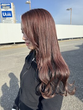 アウラヘアーサロン(aura hair salon) 【NANAMI】ピンクベージュ