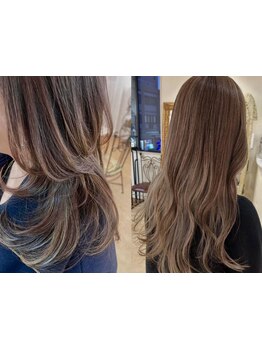 ツヤ感・手触りに特化した透明感カラーが実現！ダメージも軽減し、染める度に輝くイルミナカラーが大人気★