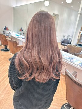 コワファースト  させぼ五番街店(COIFF1RST) pink lavender milk tea