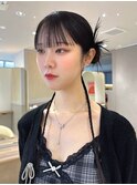 髪質改善＊黒髪タイトヘアセット＊美髪【Zina渋谷神南】