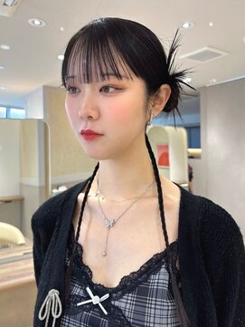 ジーナ 渋谷神南(Zina) 髪質改善＊黒髪タイトヘアセット＊美髪【Zina渋谷神南】