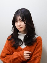 ムクヘアー(muk hair)&nbsp;くびれセミロング×ダークチョコレート