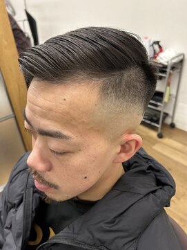 バーバーショップ テト キタヤマ(barber shop tete kitayama) サイドバックスキンフェード