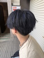 エン(en)&nbsp;メンズハイライトカラーネイビーカラー