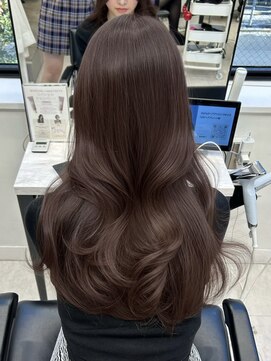 アマトウキョウ アユンチェ(AMA TOKYO×AYUNCHE) ショコラブラウン ラベンダーブラウン 透明感カラー