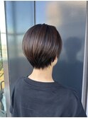 小顔ショートボブ