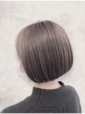 20代30代40代小顔大人丸みボブ