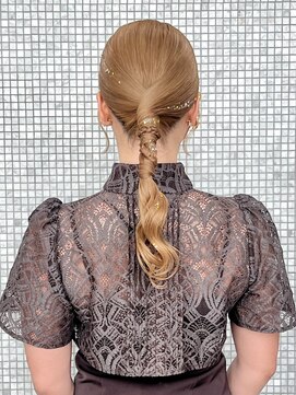 ザック ヴィ(ZACC  vie) 編みおろし /お呼ばれヘア /ヘアセット