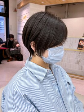 オーロ Costa西宮北口(ORO) 20代30代40代50代斜めバンググレージュカラーシルキーベージュ