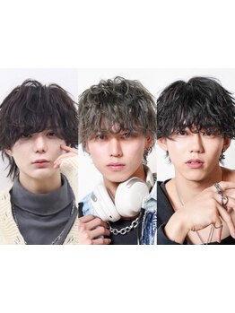 極めた高技術デザインパーマStyle♪[久喜/メンズ/men's/メンズカット/学割U24/韓国/ダウンパーマ]