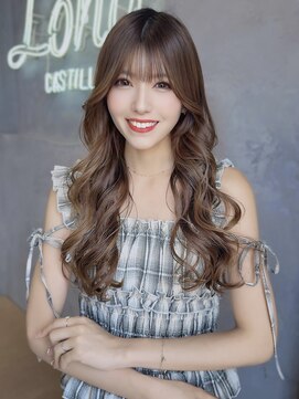 ロンドカスティーヨ 四日市(Lond castillo) 【佐京】美髪カラー　韓国　レイヤー　艶髪　髪質改善