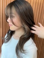 ビュートリアム 鎌倉小町(BEAUTRIUM)&nbsp;インナーカラー/ベージュ/beautrium鎌倉小町　大冨ハナ