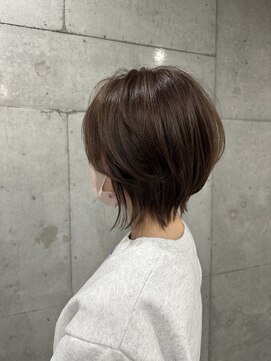 切りっぱなしレイヤー/前下がり