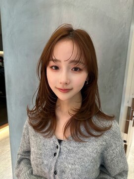 ロンド ルージュ 銀座店(Lond rouge) オリーブグレー/グランマッシュ/ココアベージュ/レイヤーカット