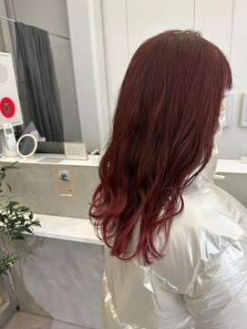 ハイレート ウニクス川越店(Hairate) 【Hairate本川越】インナーカラー☆ピンク