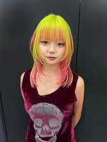 ヌル 原宿店(Null)&nbsp;インナーカラー/デザインカラー/ケアブリーチカラー/姫ウルフ