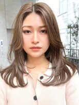 ロビー 表参道(ROBBY) くびれレイヤーカット/ミディアムヘア/シャギー/30代/40代/50代
