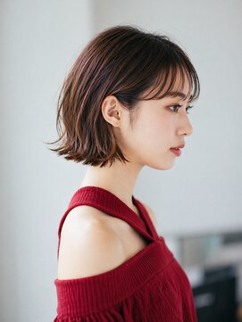 ディンプル 越谷駅前(DiMPlE) ナチュラルに動く外ハネ　インナーカラーハイライト　越谷駅前