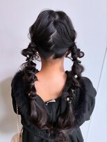 ヘアセット専門サロン by OKINAWA WATABE WEDDING 北谷店 編みおろし