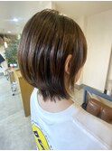 ショートウルフ レイヤーカット