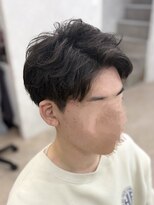シエテ 津田沼(Siete) MEN’S HAIR/サーフカール/刈り上げセンターパート/津田沼