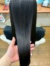 潤う縮毛矯正+カット+トリートメント¥25300→¥18480~