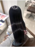 透明感カラー/ラベンダーグレージュ/髪質改善トリートメント