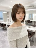vlow表参道 &nbsp;&nbsp;上品ボブ 髪質改善 韓国 長屋