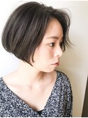 【CICATA関口/鎌倉】３Dカラーモードジグザグバングミニマムボブ