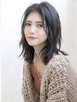 トッカ ヘアアンドトリートメント 難波店 ゆるはねミディ