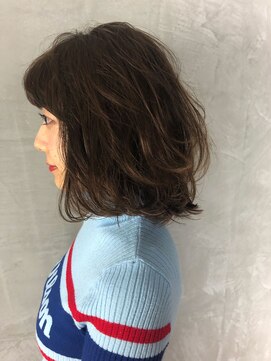 ヘアメイク コムハース 調布(hair make COMHEARES) ミディアムウエーブ
