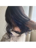 ブルーシルバー ヘアカラー【池袋】