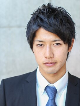 ジーナハーバー(JEANA HARBOR) アップバングならこれでキマり！就活ビジネスOKスーツスタイル