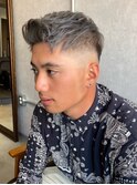 【Surpass 立川】シルバーカラーと刈り上げ