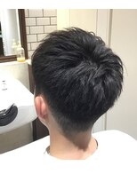 エヌドットバーバー ギンザ(N.BARBER GINZA)&nbsp;毛束感 ショート　　／くせ毛カット／レイヤーカット／かき上げ