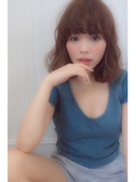 サングース(Sungoose) sungooseミニウルフテラコッタデジタルパーマくすみブルー