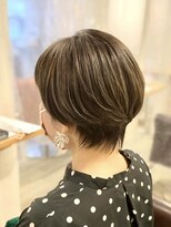 アンプリュス リアン(1+ Unplus lien)&nbsp;ハンサムショート透明感グレージュシークレットハイライト/亀戸