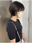 #まるみショートボブ
